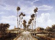 Meindert Hobbema The Alley at Middelharnis china oil painting artist